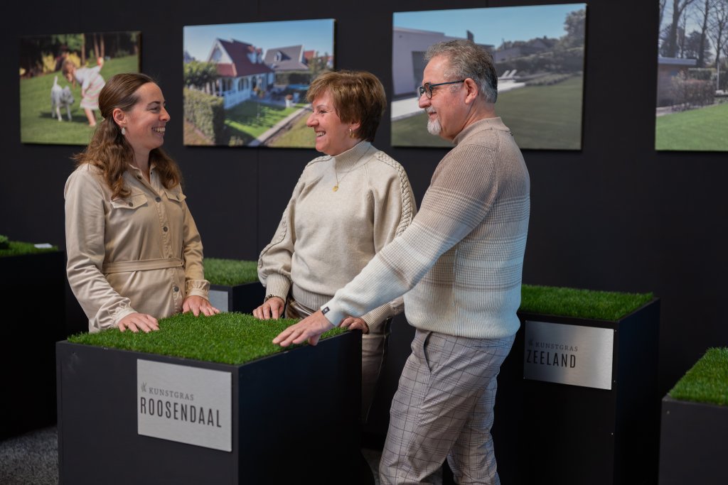 Showroom kunstgras, Kunstgras van der Poel